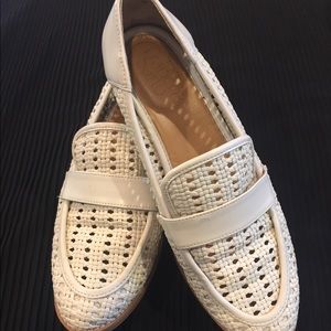 Cream loafers Franco Sarto